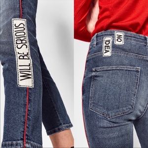 Zara | Will Be Serious Slouchy Patched Jeans 8
